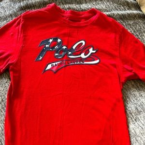 Boys 4th of July Ralph Lauren Polo tee